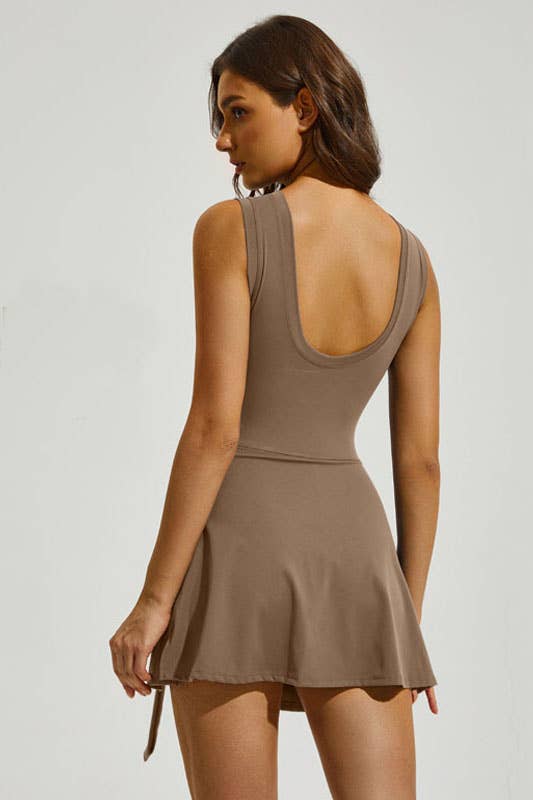 Skort Tie Athletic Dress