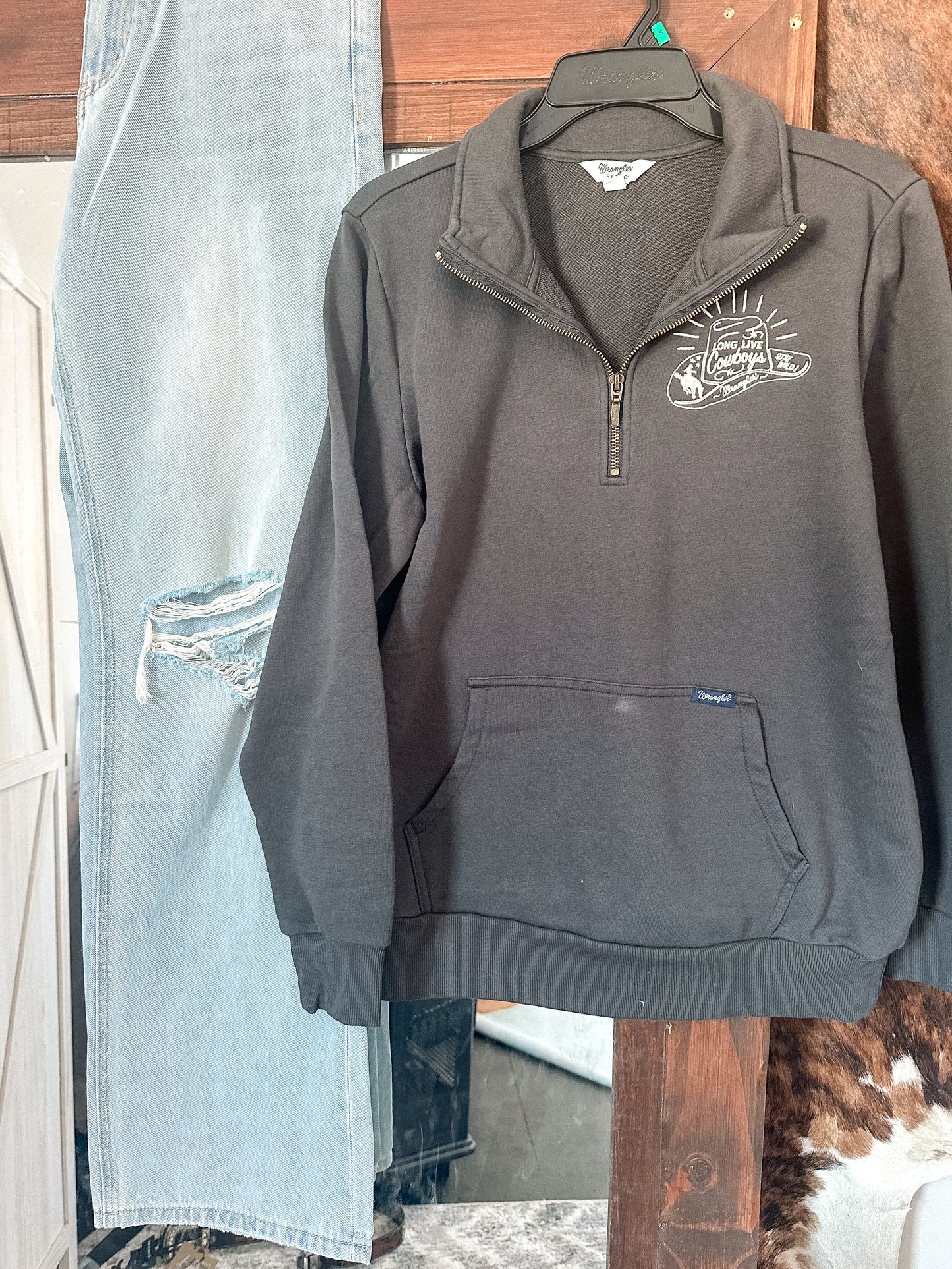 Long Live Cowboys 1/4 Zip