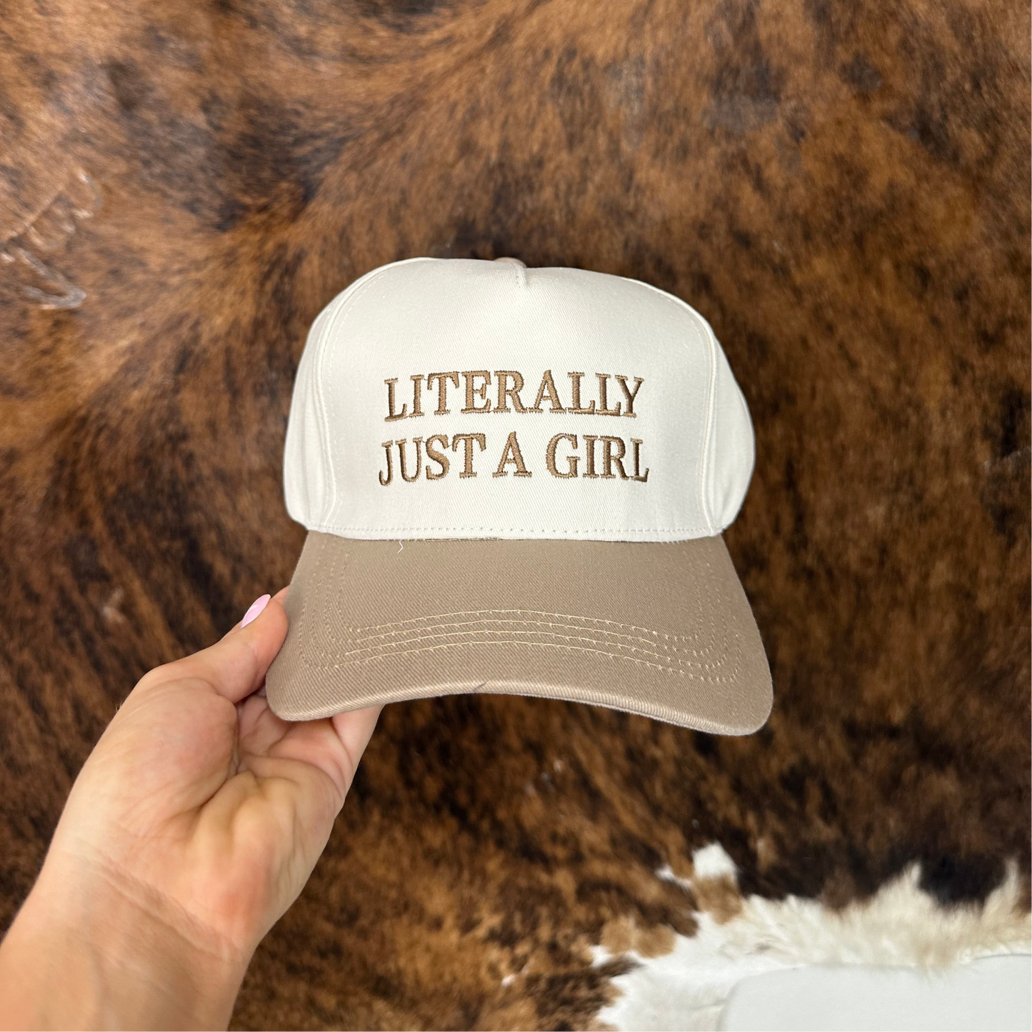 Literally Just a Girl Hat
