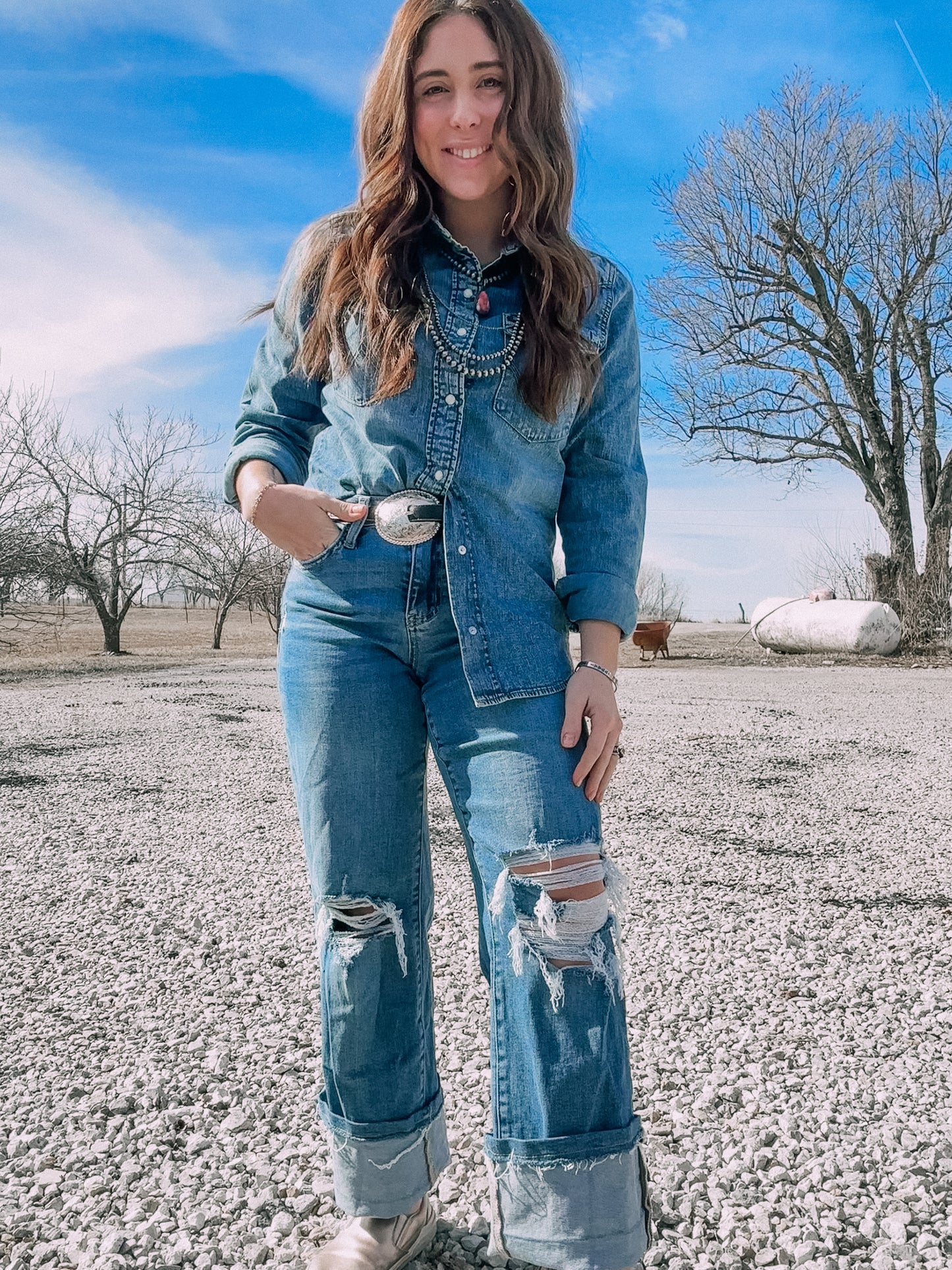Americana Denim Shirt