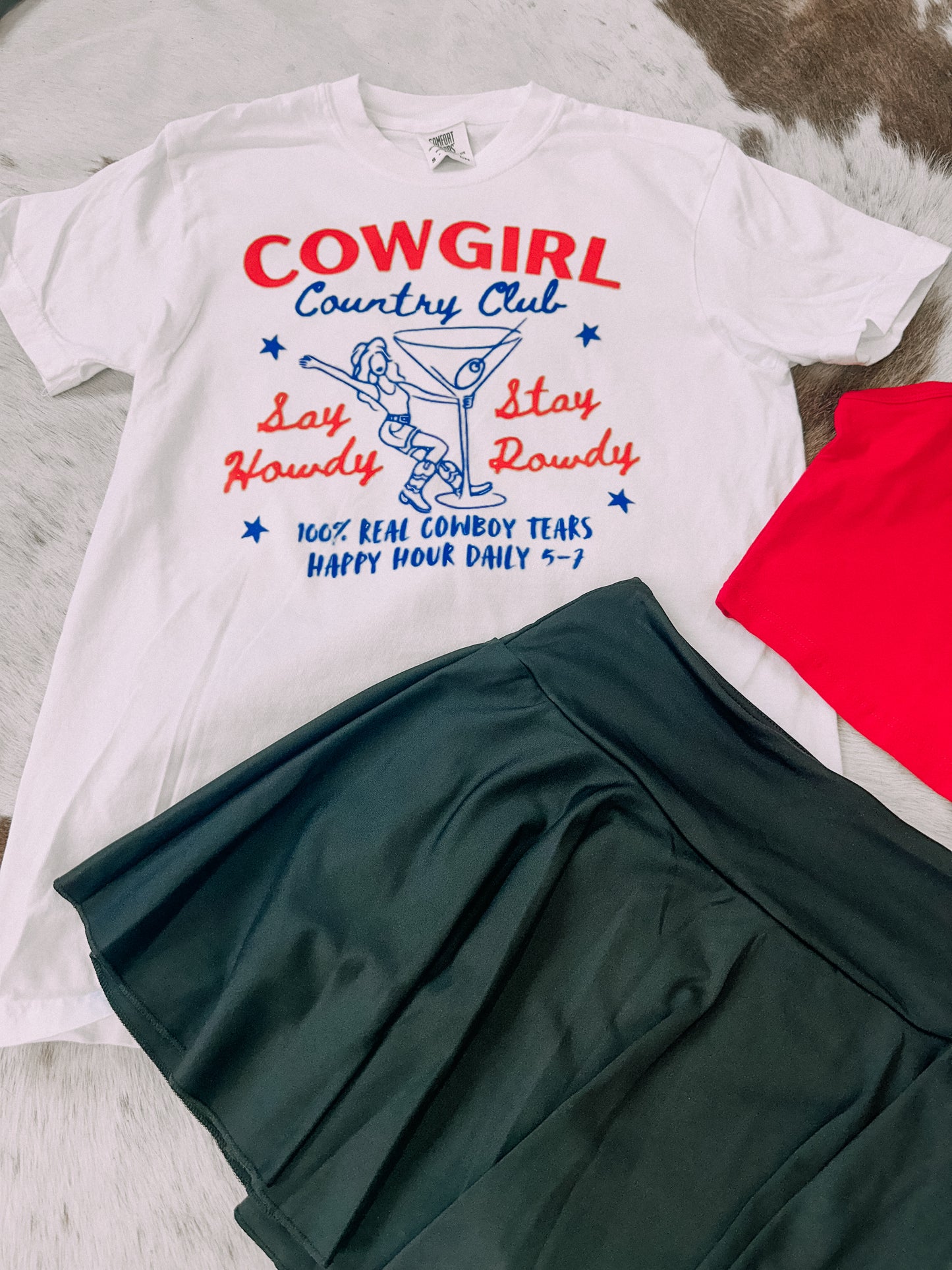 Cowgirl Country Club Tee