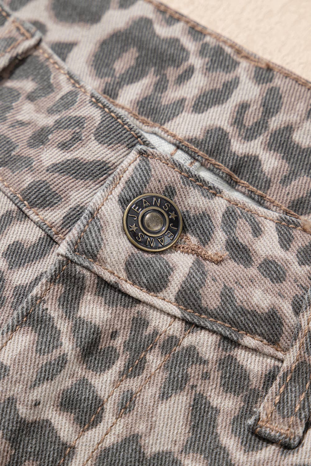 Leopard Jeans