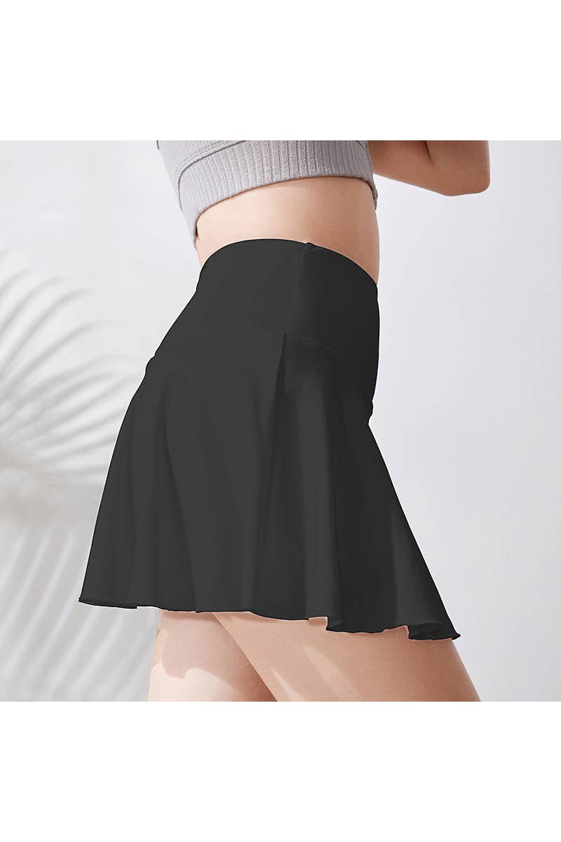 Black Athletic Skirt