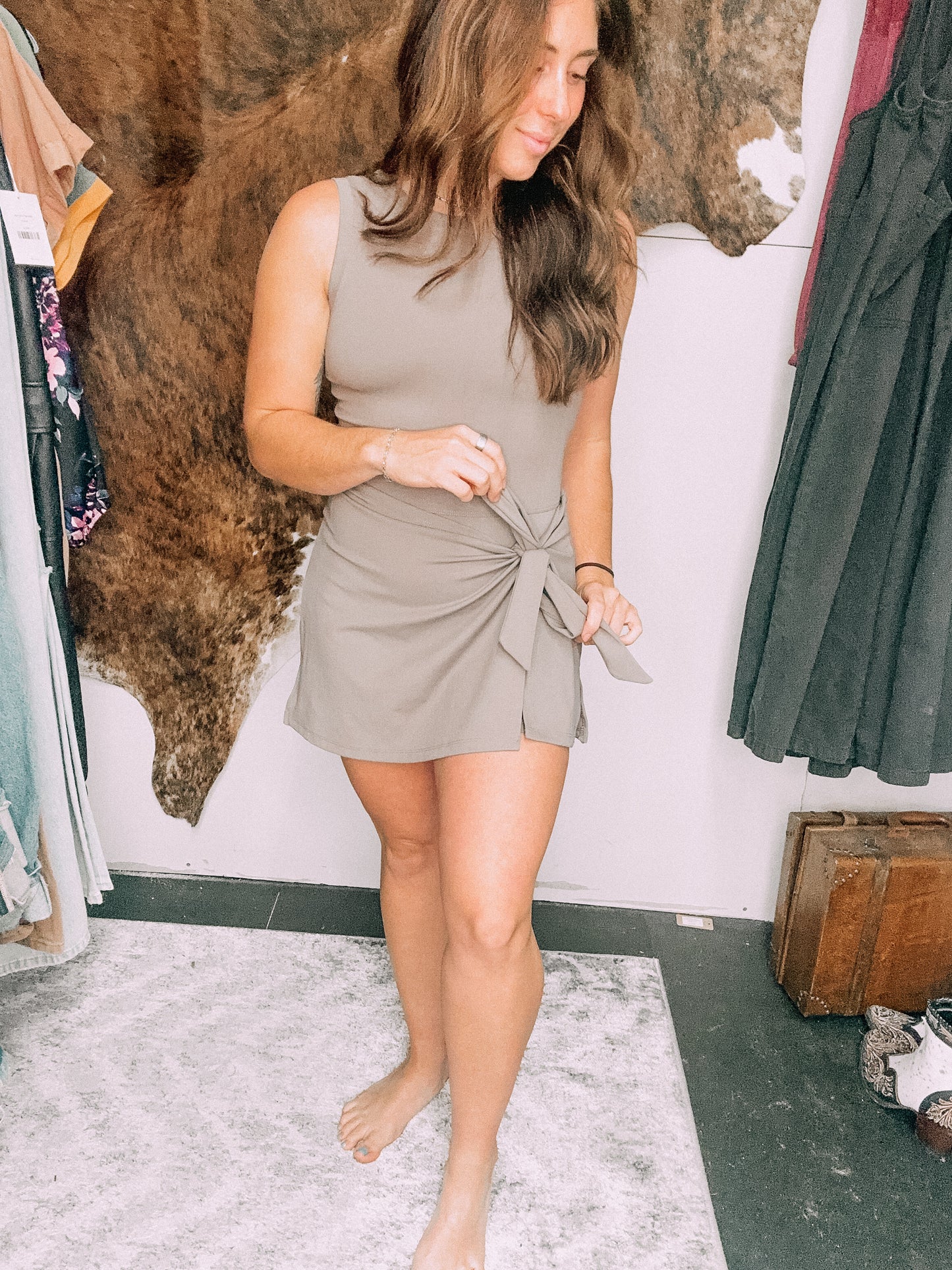 Skort Tie Athletic Dress