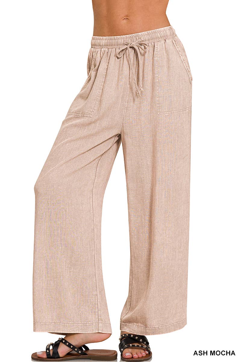 Lariat Linen Pants