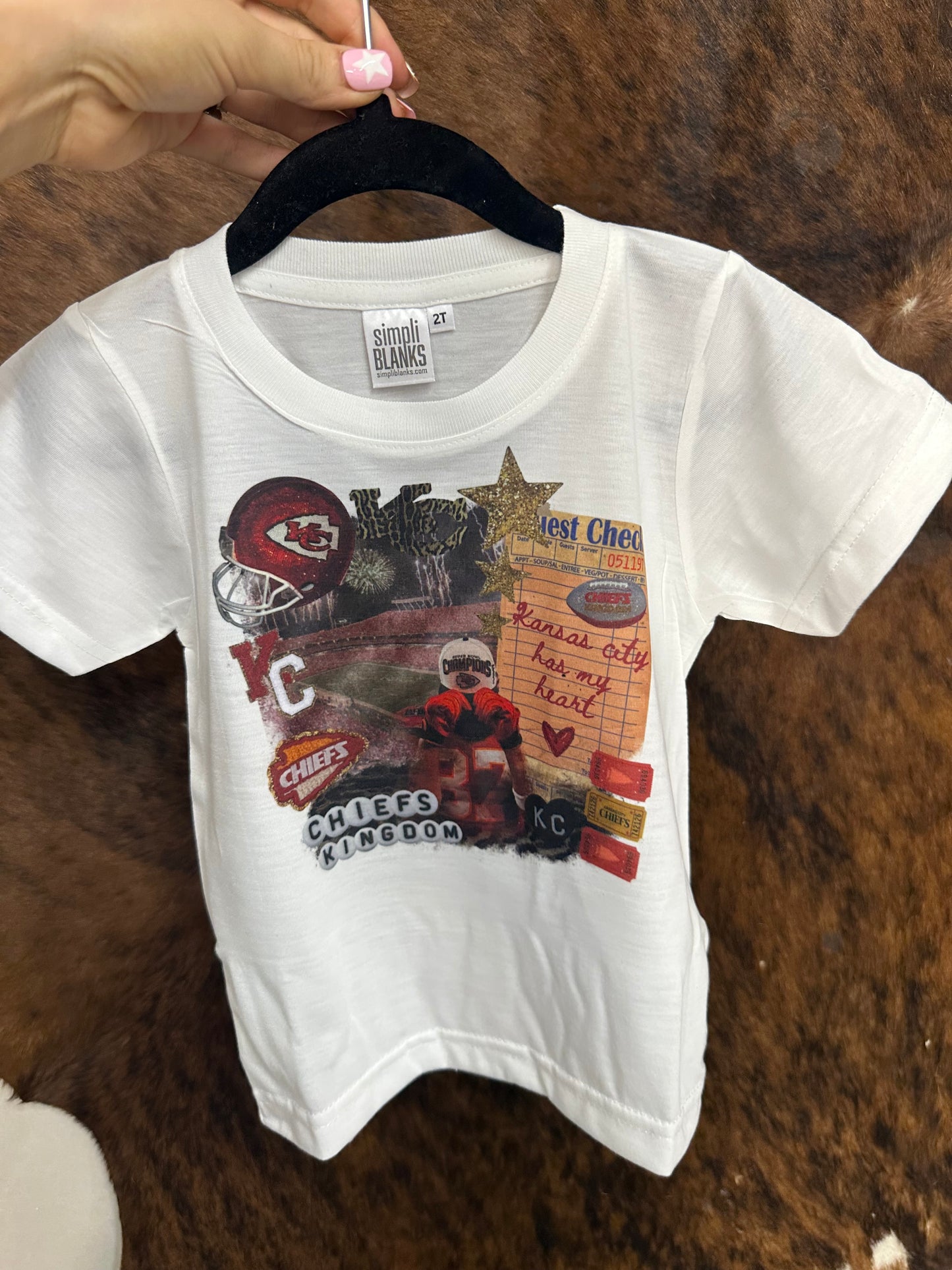 Chiefs Collage Kids Tee