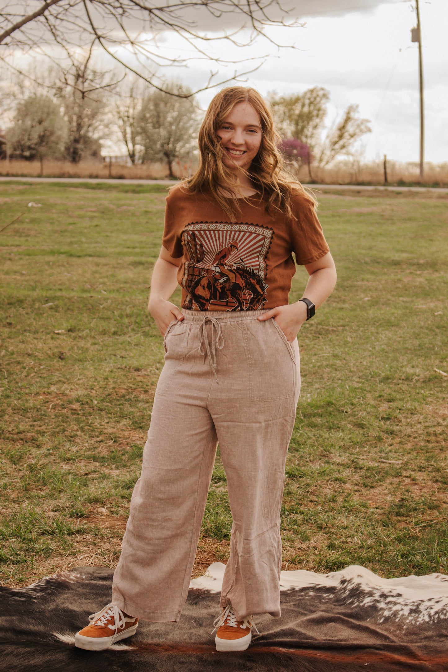 Lariat Linen Pants