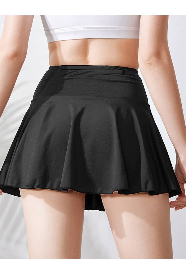Black Athletic Skirt