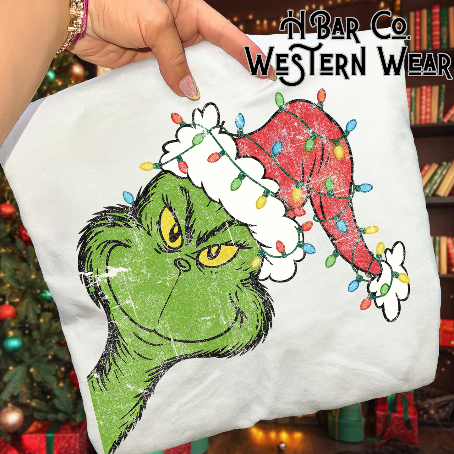 Grinch Tee/Crewneck (YOUTH)