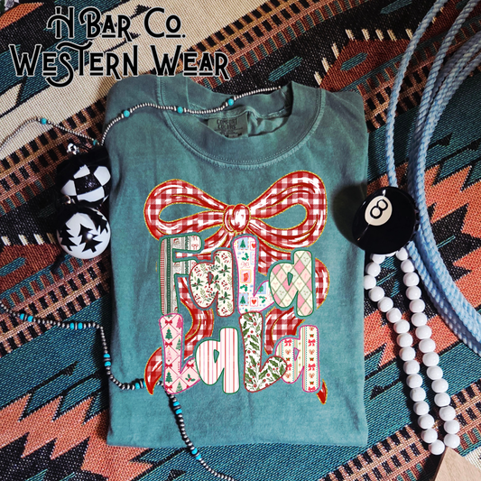 Christmas Girls Tee/Crewneck (YOUTH)