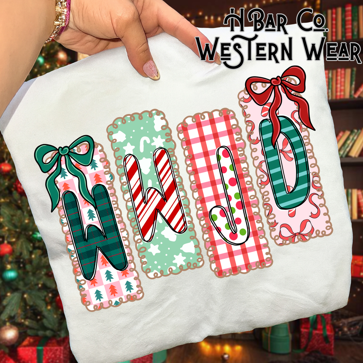 Christmas Girls Tee/Crewneck (YOUTH)