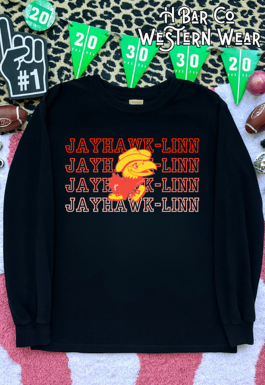 Jayhawk-Linn Ombre Long Sleeve