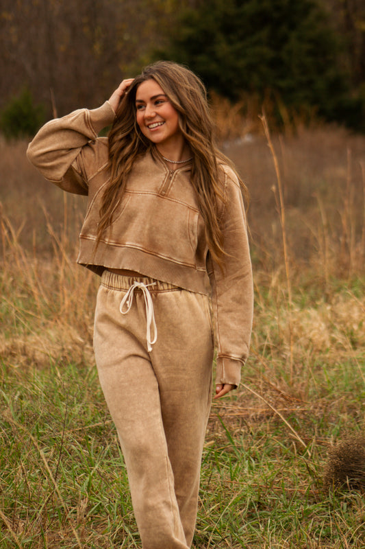 Deep Camel Comfy Set