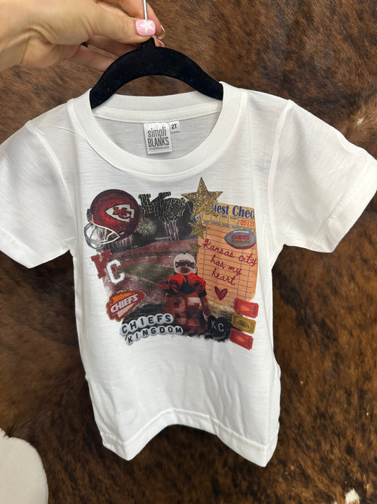 Chiefs Collage Kids Tee