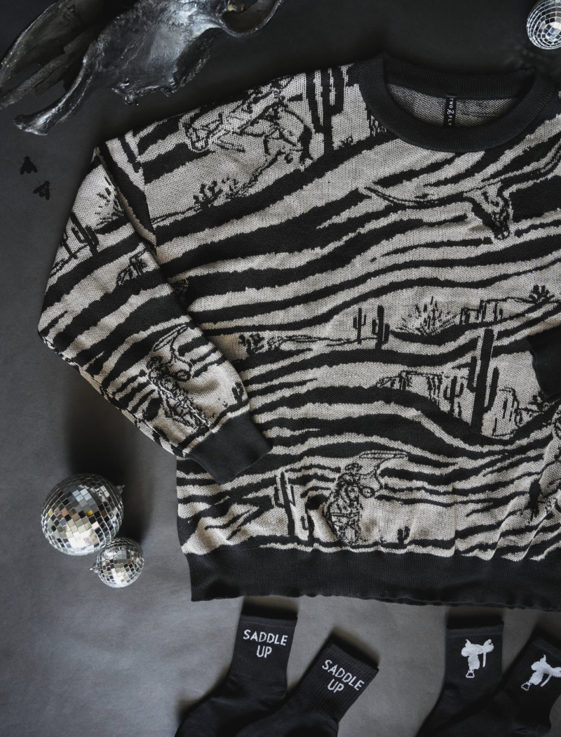 Wild West Zoo Sweater