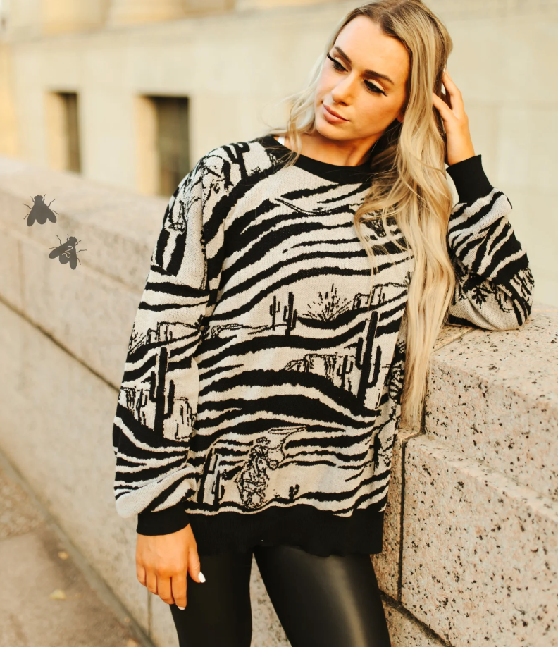 Wild West Zoo Sweater