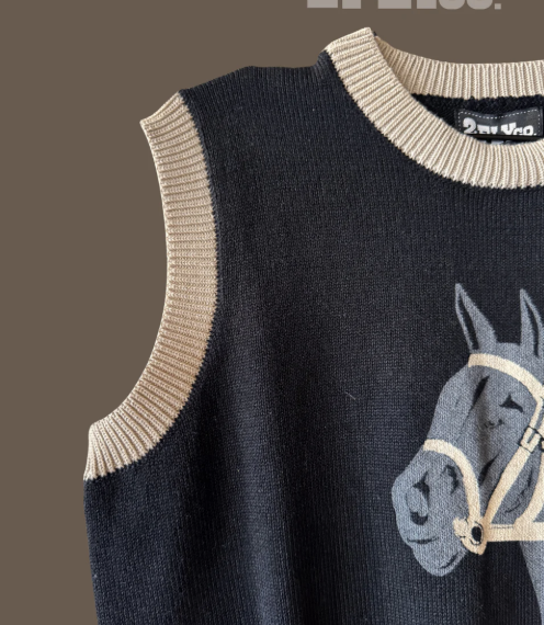 Retro Ranch Sweater Vest