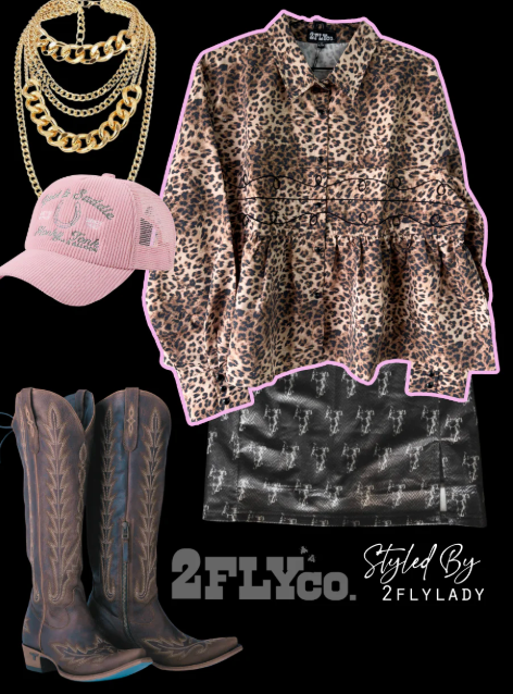 Leopard Loopty Lou Top