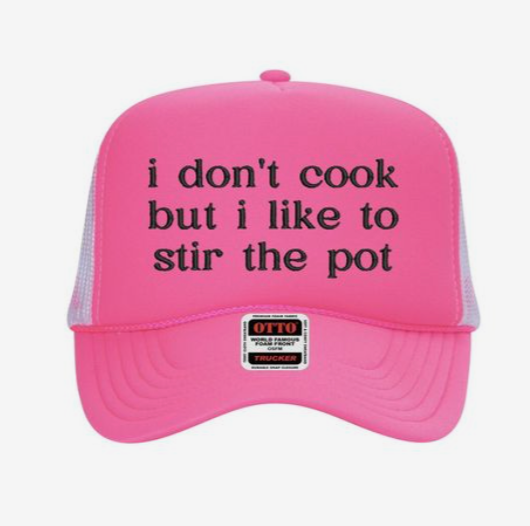 Custom  Embroidered Canvas Trucker Hat
