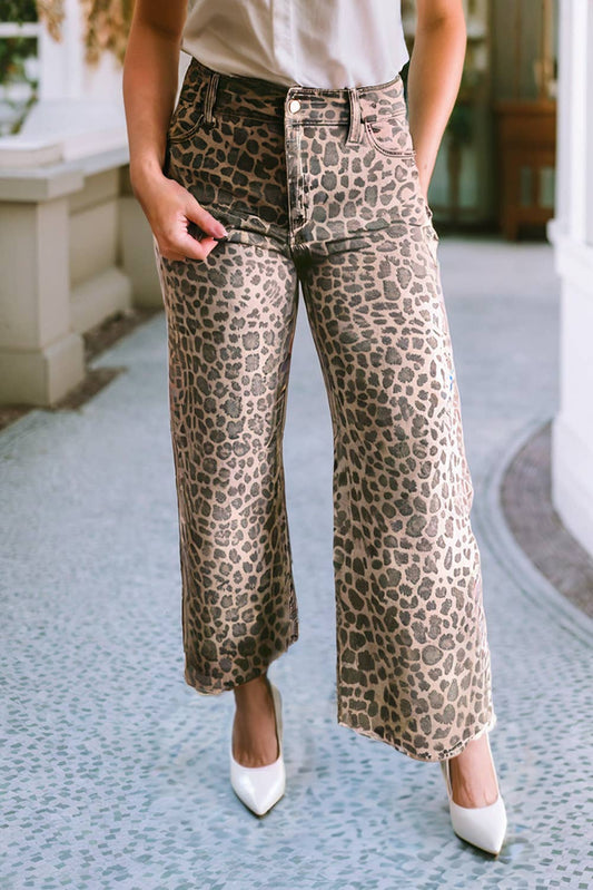 Leopard Jeans