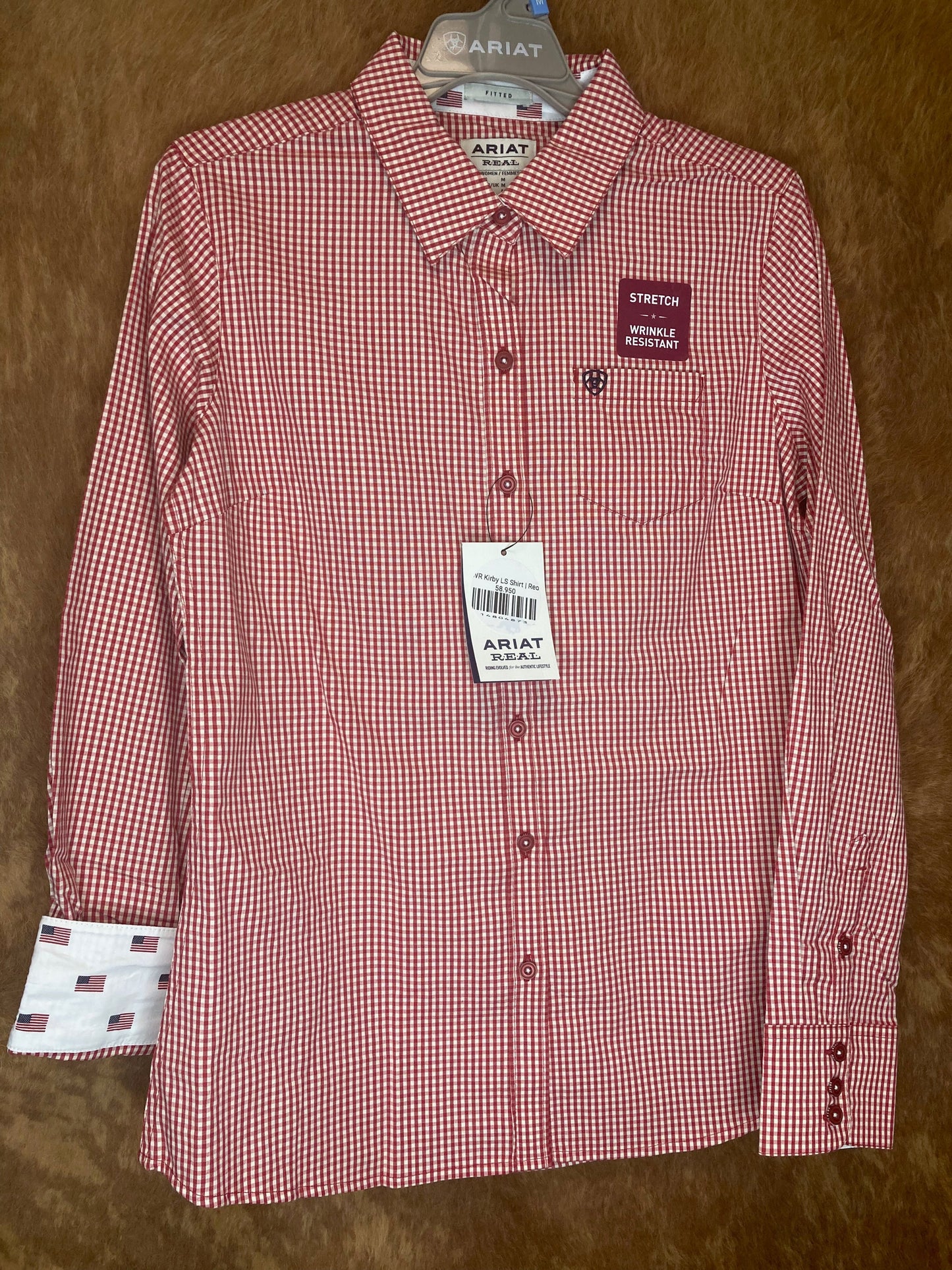 WR Kirby LS Shirt | Red Checkered